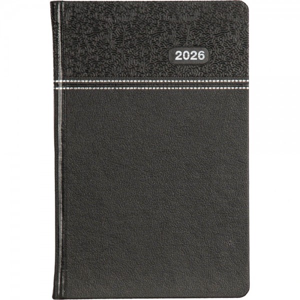 RD-29589 Siyah Tarihli Ajanda 16x24 cm
