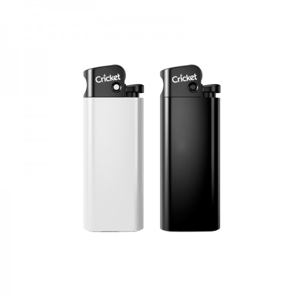 RD-18042 Mini Beyaz Cricket Taşlı Sibopsuz Çakmak