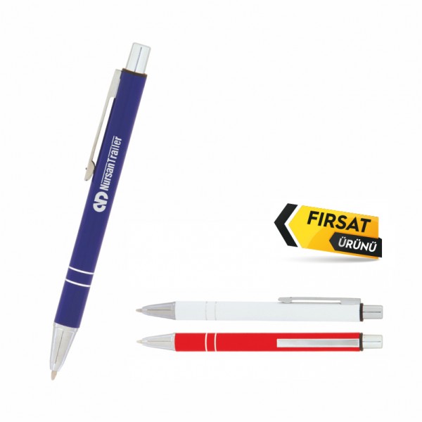 RD-17966 556 MİNİ Lacivert Metal Tükenmez Kalem