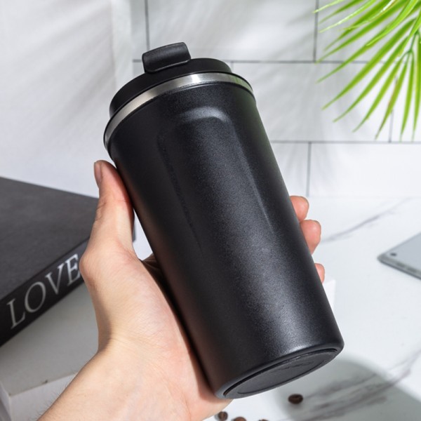 RD-23962 5334 Siyah Çelik Termos / 450 Ml