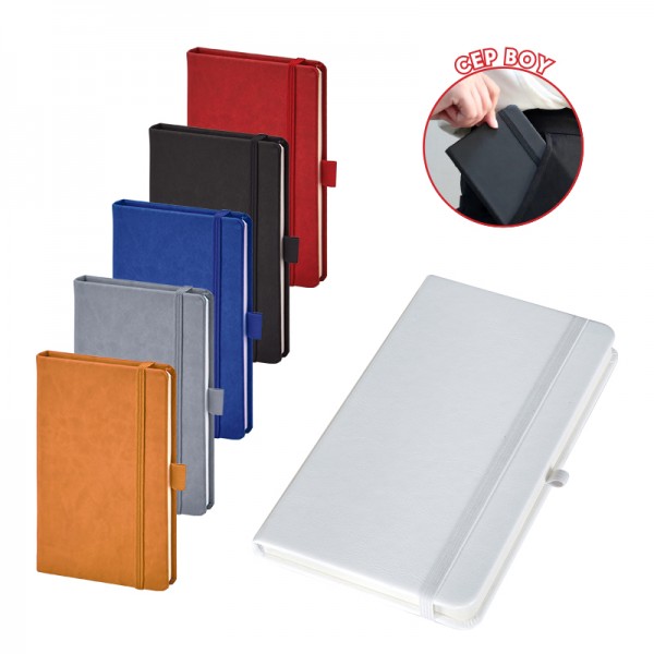 RD-18154 Siyah Termo Deri Defter RD-18154 923-914 Siyah Termo Deri Defter