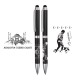RD-22136 1107-T Ayasofya Kabartma Figürlü Metal Tükenmez Kalem