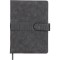 RD-52743 Siyah Tarihsiz Defter 15x21 cm