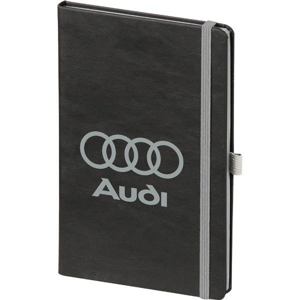 RD-51303 Siyah - Gri Tarihsiz Defter 13x21 cm