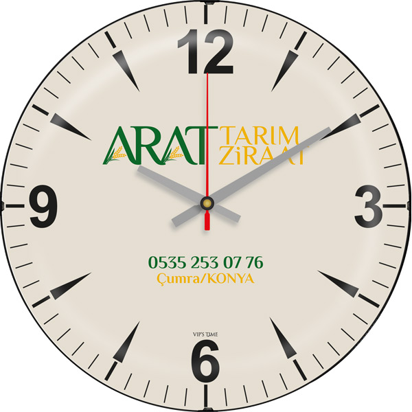 RD-28116 Bombe Cam Duvar Saati RD-28116 Bombe Cam Duvar Saati