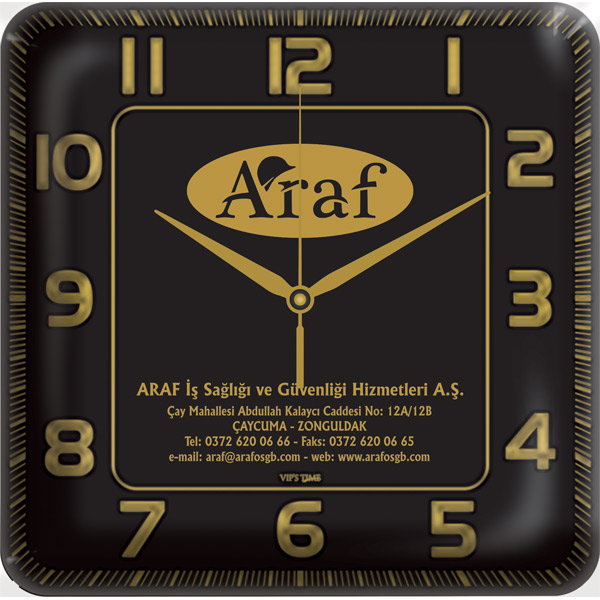 RD-28092 Bombe Cam Duvar Saati RD-28092 Bombe Cam Duvar Saati