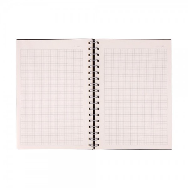 RD-5268 Lacivert Kareli Tarihsiz Defter 17x24 cm