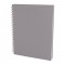 RD-5248 Gri Kareli Tarihsiz Defter 19x25 cm