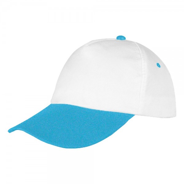 RD-3052 Papatya Beyaz-turkuaz Polyester şapka