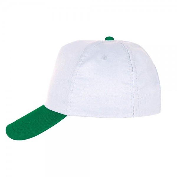 RD-3056 Papatya Beyaz-yeşil Polyester şapka