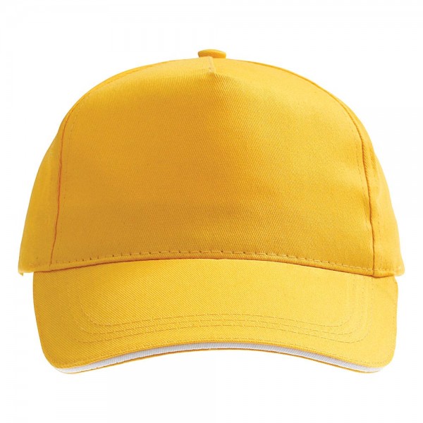 RD-3080 Sarı Sandwich Siper Cotton Şapka